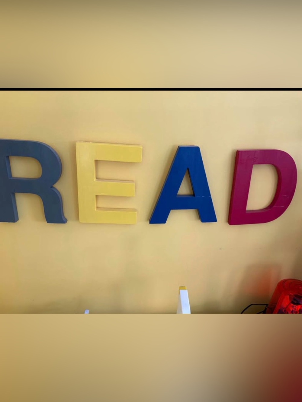 Wooden letters